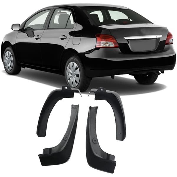 4 stk. universelle stænkskærme til VIOS / YARIS / / BELTA Sedan 2007-2013
