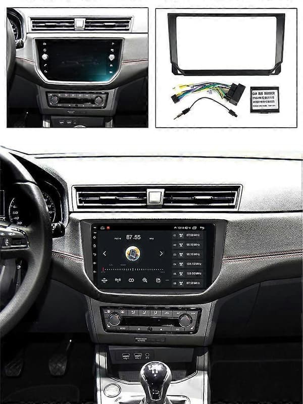 For Seat Ibiza 2017 2018 2019 2020 Bilradio Dash Panel Ram Strømkabel CANBUS Bilvideokabel Ledninger [db] Kabel Canbus