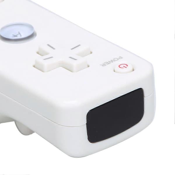 Fjernkontroll Motion Videospillfjernkontroll for Wii / Wii U Videospillkontroller Gamepad Erstatning_Kvalitetsgaver Hvit White
