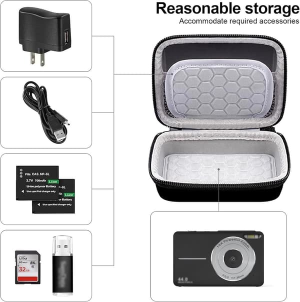 Camera Bags - Camera Bag - Storage Bag - Storage Box - Carry and Protective Case for Digital Cameras - Digital Camera Carrying Case