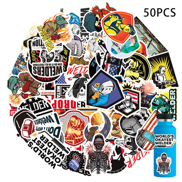 53 kpl tarroja - Happy Graffiti Stickers