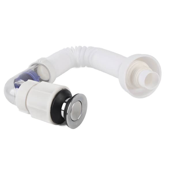 Odorless Extendable Flexible Universal Sink Drain Pipe Washbasin S-Trap Drain Hose