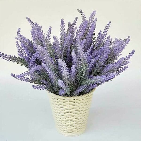 Artificial plant, artificial lavender/artificial flower 38 cm 4 pcs