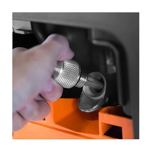 Biltrimningstillbehör Magnetisk aluminium för 3500w invertermotor med O-ring - Silver