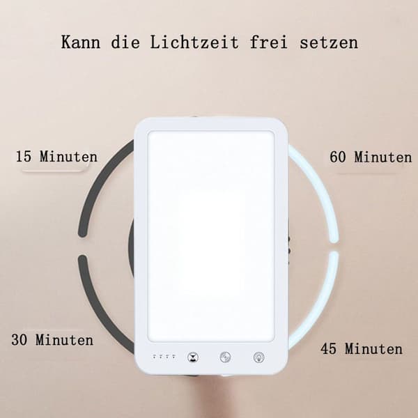 Daylight lamp, daylight LED shower light adjustable KLB