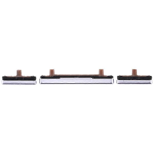 For Samsung Galaxy Note 8 N950 3 stk/sett OEM Strøm På/Av og Volum Sideknapper (uten logo) - [DB] Flerfarget Grå Multicolor Grey
