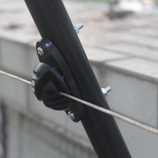 Hestehegn Isolator Dyr Elektrisk Hegn Tilbehør Halvkugleformet Isolator Elektronisk F