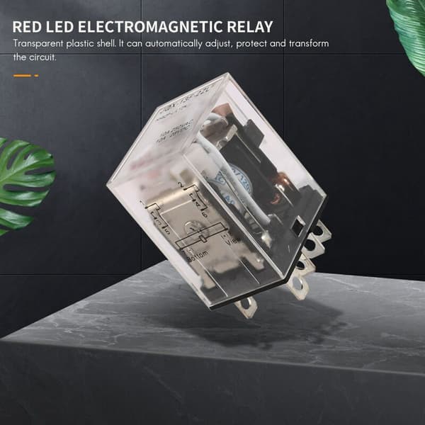 JQX-13FL AC 110V spole DPDT 8-benet elektromagnetisk relæ