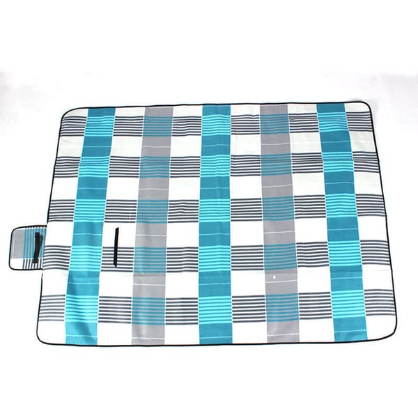 Waterproof Foldable Picnic Blanket with Handle for Camping, Beach, Garden 200 x 200 cm