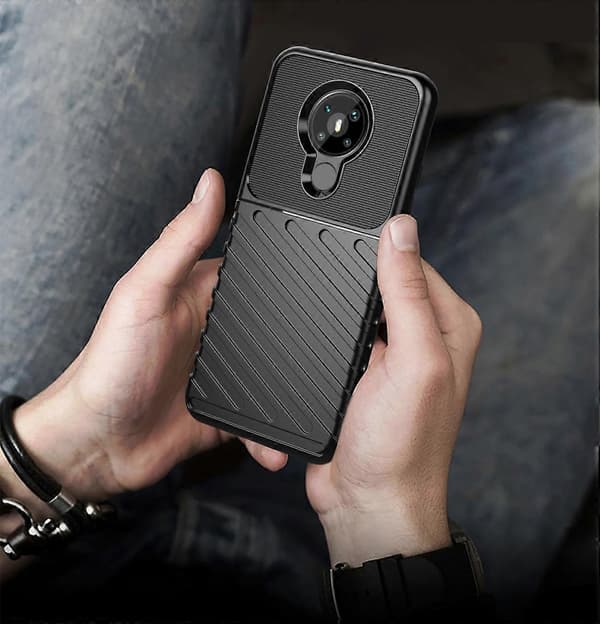 TPU beskyttende blødt etui til Nokia 5.3 Blå Blue