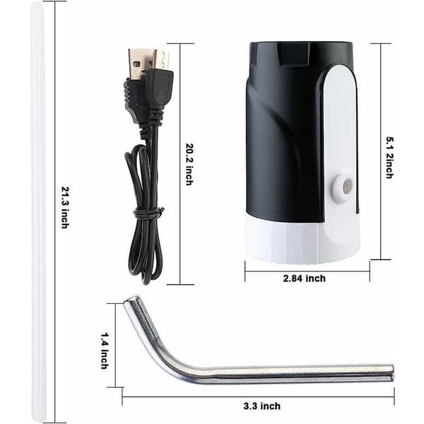 Automatic Water Pump Dispenser Rechargeable Drinking Water Bottle Wireless Electric Quick Pump Bottle