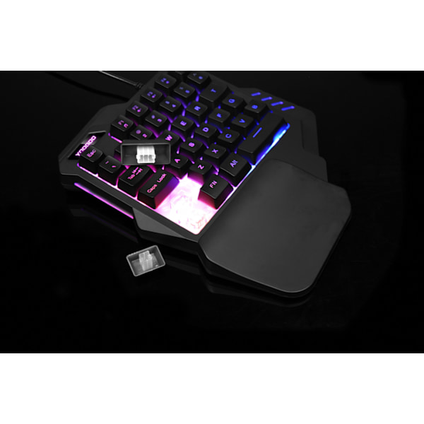 Wired Gaming Keyboard with 7 Color Modes