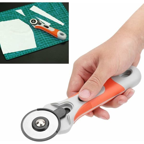 Rotary Cutter, Portable HSS Wheel Cutter, Sewing Tool, Rotary Cutting Tool