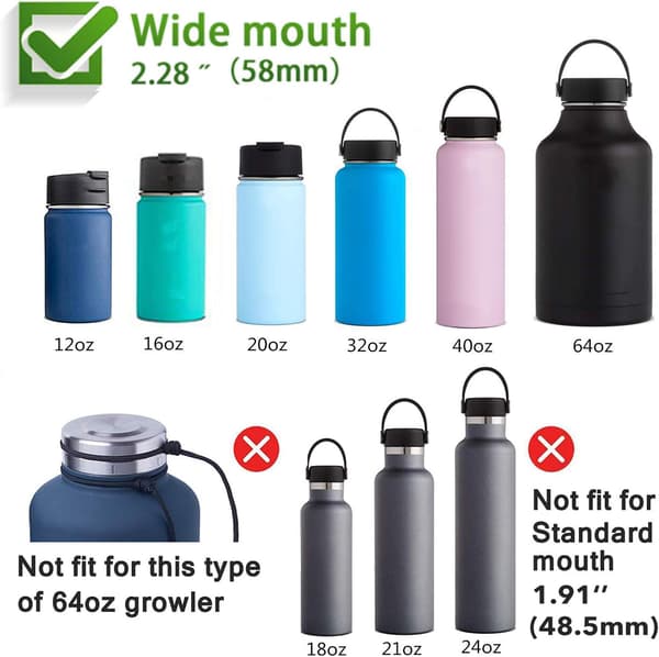 Straw Lid and Protective Boot Combo Pack, Compatible with