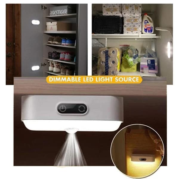 Bordslampa hängande magnetisk människa 2000mA laddningsbar LED ta