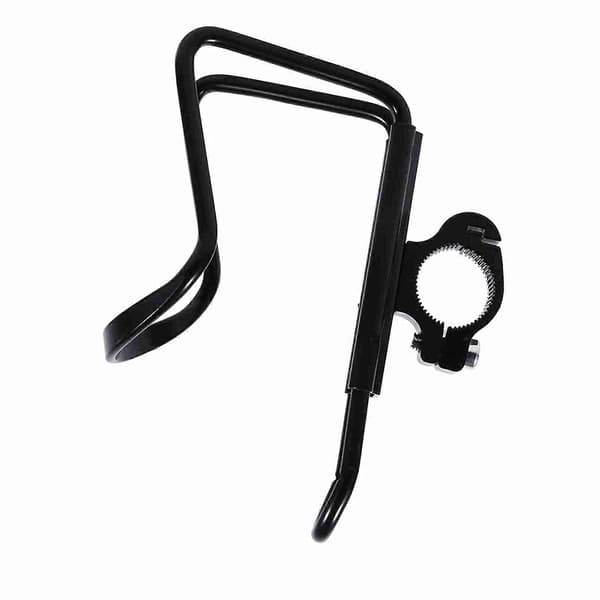 Motorcycle Drink Holder, Motorcycle Cup Holder Water Drink Support Handlebar Bottle Adapter (Black) [DB]