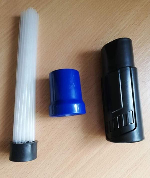 2 st Multifunktionell Dammsugare Sugrör Damm Smuts Borste Remover Bärbar Universal Dammsugare Atta