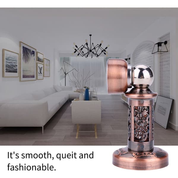 Magnetisk dørstopper i rustfrit stål, antik bronze finish