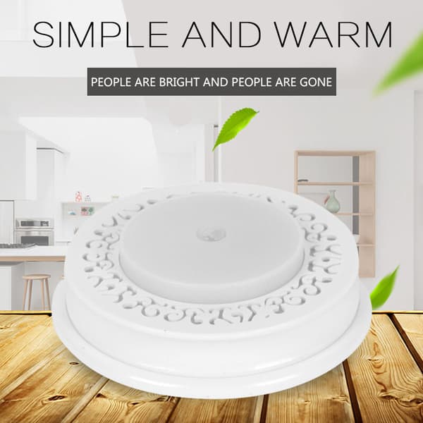 Innovativ Human Sensor Smart USB Kontrol Sovværelse LED Natlampe