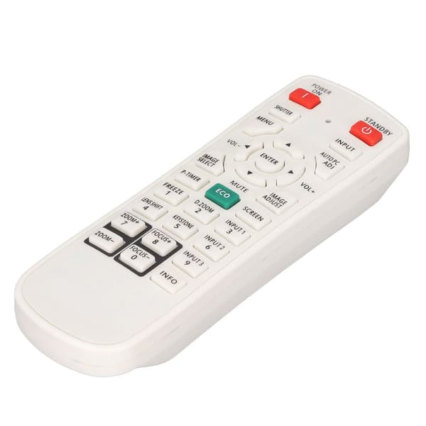 Replacement Remote Control for Home Theater Projector in White KLB