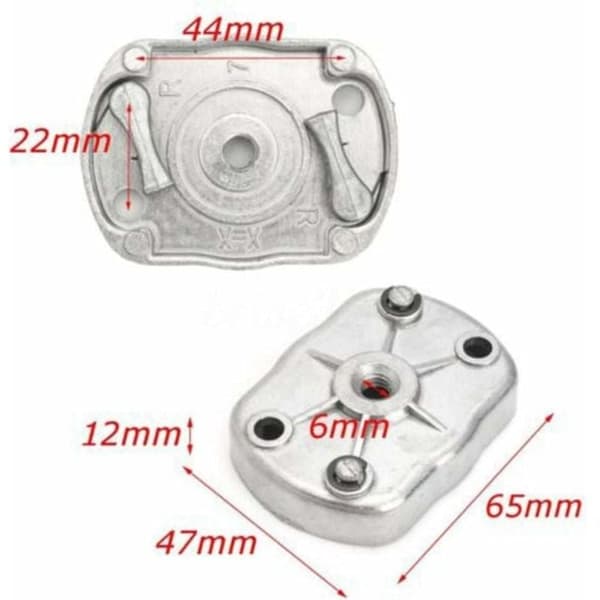 Semi-automatic starter/recoil starter + clutch housing for brush cutter, earth auger or 5-in-1 multi-function machine (multi-function).