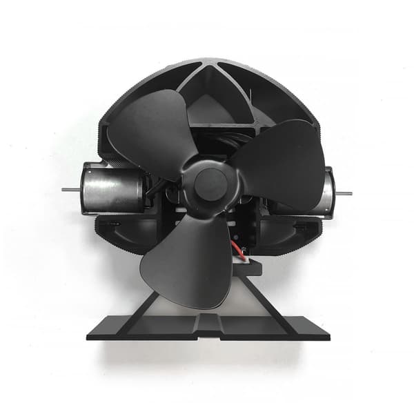 Varmedrevet brændeovnsventilator til effektiv varmefordeling