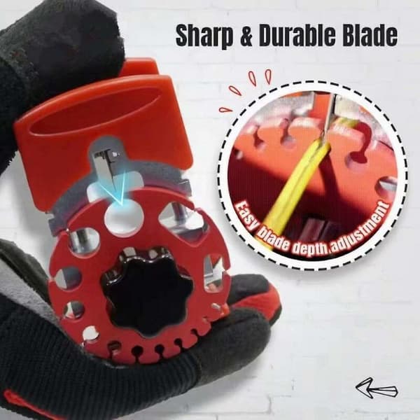 Portable Wire Stripper. Compact and Versatile Wire Stripping Tool with Adjustable Depth