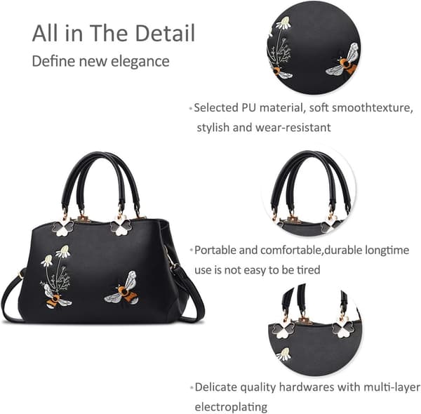 Retro Håndtasker med Topgreb Dame Crossbody Taske Dame Mode A A