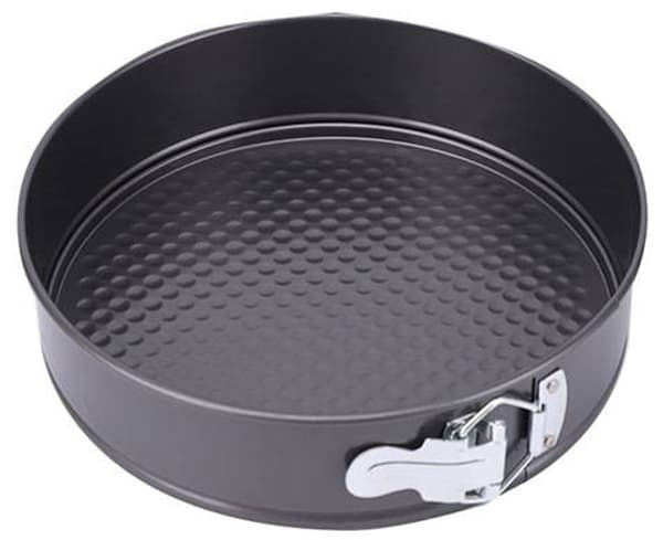 Springform with single base - heat resistant and easy to clean - 22 cm diameter - steel with non-stick coating