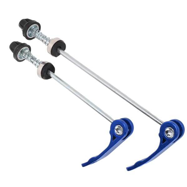 1 Pair/Set Bicycle Front Rear Quick Release Skewers Durable Bike Quick Release Lever Blue