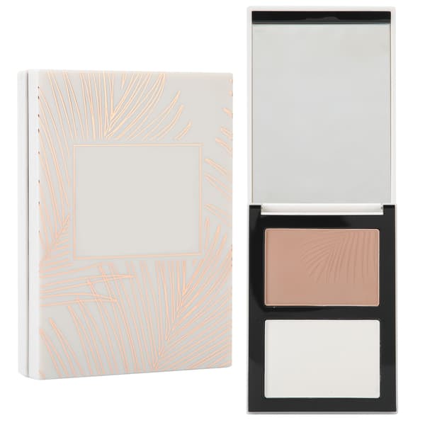 FOCALLURE Face Contour Powder Long Lasting Bronzer Highlighter Pressed Powder Makeup Tool#2