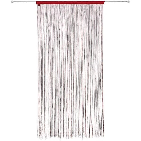 Gardintråd (Bredd 100*200 cm) Röd