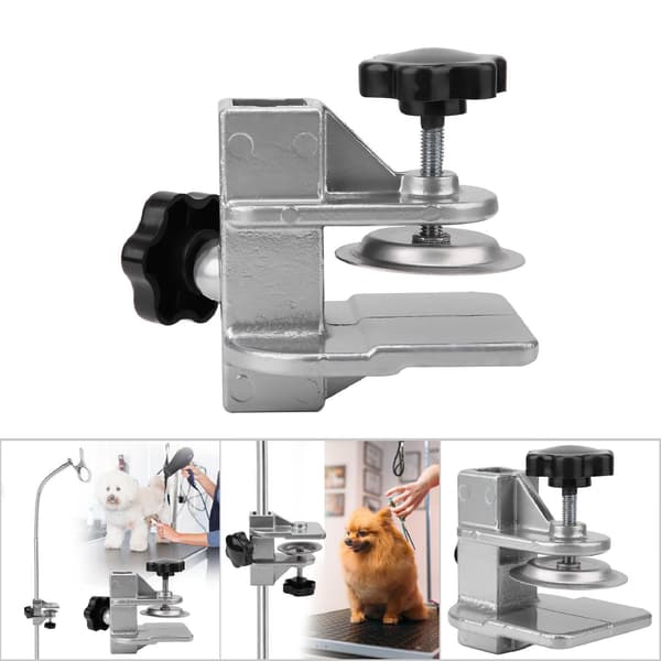 Pet Grooming Dryer Stand Clamp, Table Arms (Inner Diameter 2.3*2.3cm)