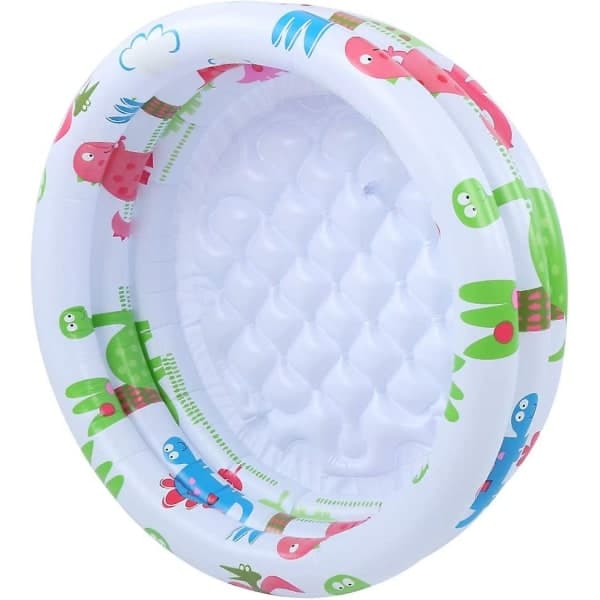 Mini Pool Rund Oppustelig Baby Småbørnspool Bærbar Oppustelig