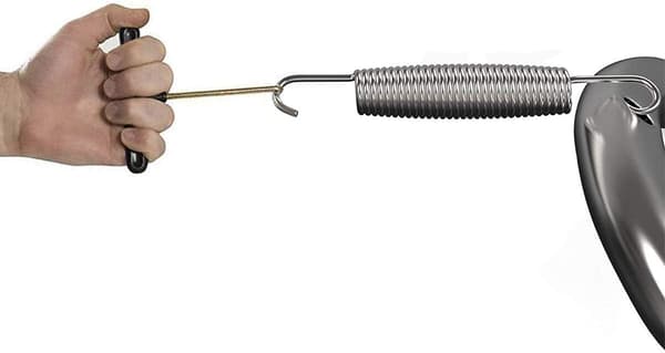 Trampoline Spring Pulling Tool Tent Metal T-Hook Hand Tool DXGHC
