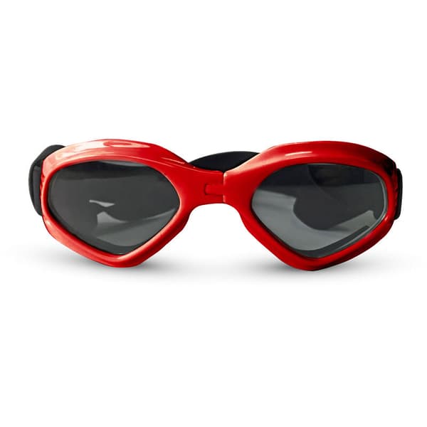 Pet Goggles Hund Vikbara Husdjursglasögon Röd