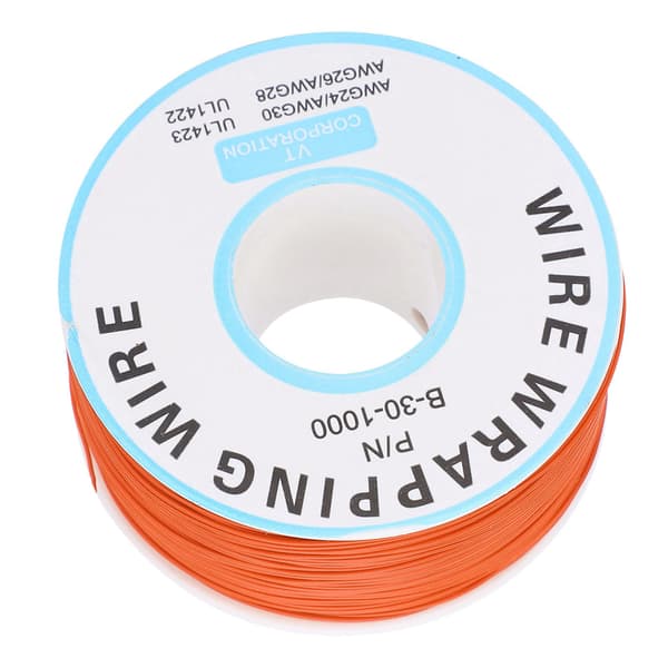 Winding Cable Circuit Board Flying Cable Copper Single Core Line Electronic Connection Cable Orange