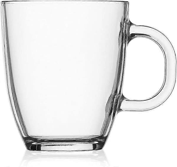 Kaffekrus, 6 stk. (1-pakning) Klar - 350 ml