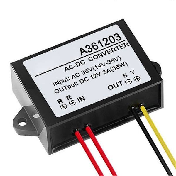 AC 36V - DC 12V Mini Kannettava Virtalähdemuunnin Säädinsovitin Moduuli LGL 3A