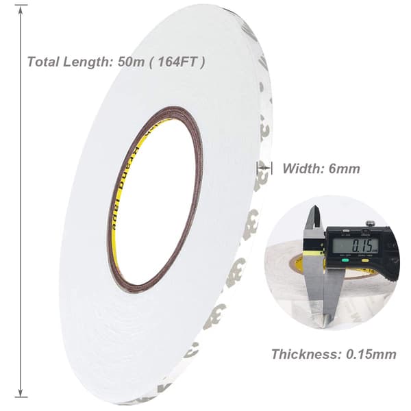 Dobbeltsidig selvklebende tape, transparent 3M dobbeltsidig Scrapbook