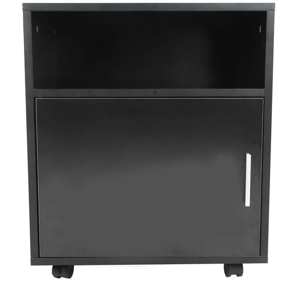 Rullende arkivskap, MDF-skrivebord i tre for skriver, for studierom og kontor