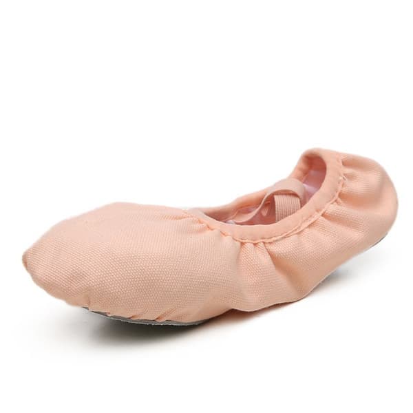 Dance Pro elastiske split-sål lærred balletsko/sko til kvinder