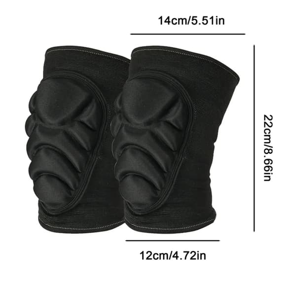 Pair of Knee Pads, Thick Sponge Knee Pads, Protective Gear M