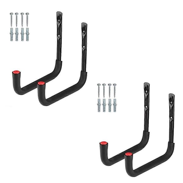 2x Kayak Rack Heavy Duty Wall Mounted Kayak Storage Hooks Hanger