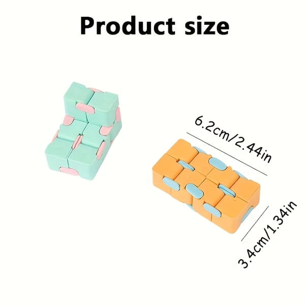 22 stk Mini Flip Cube Puslespil - Infinite Loop Fidget-FX-