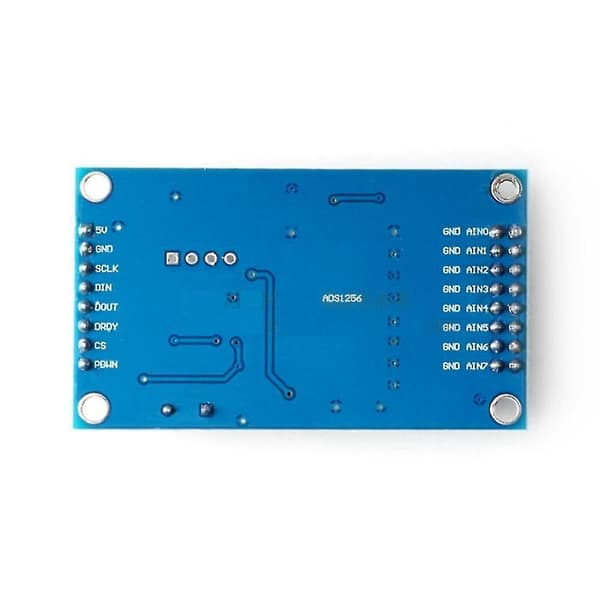 Ads1256 24-biters 8-kanals AD-modul Høy Presisjon Ads1256idb Datainnsamlingsmodul 5V S [DB]