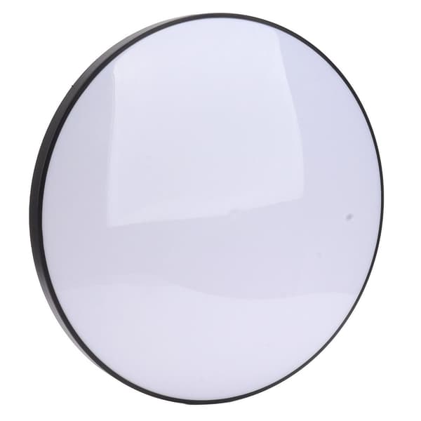48W LED-loftlampe, ultratynd, med sort kant, PC hvid KLB