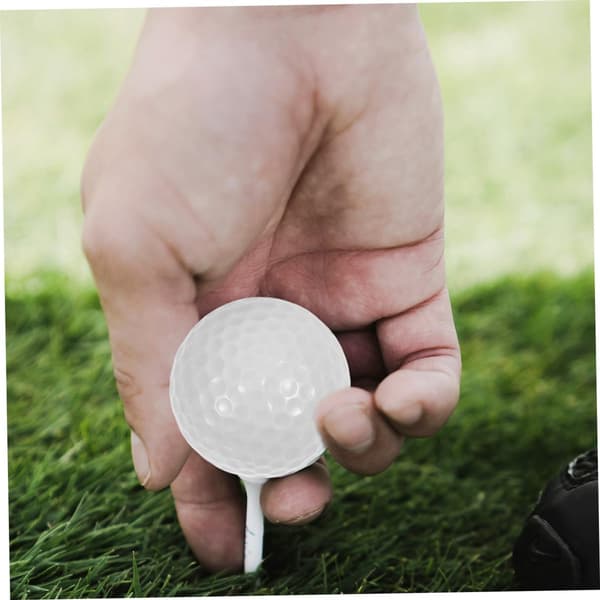 3 stk golfbolde bløde træningsbolde høj elasticitet langtidsholdbare til indendørs udendørs golf Praxis mænds kvinder -