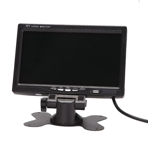 7 tommer TFT LCD-farve HD-skærm kompatibel med bil-CCTV-bakkamera-tilbehør