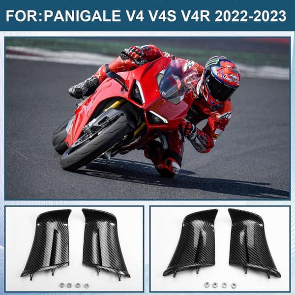 Motorcykel Winglets Sidopaneler för Panigale V4 V4S V4R,A